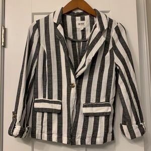 Striped blazer